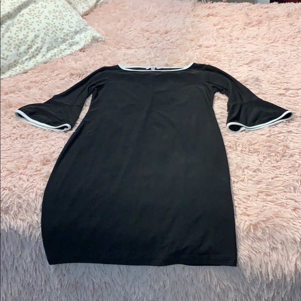 black dress
